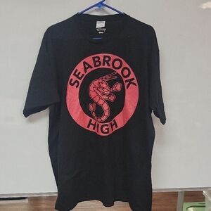 Disney Black and Red Seabrook High Tee